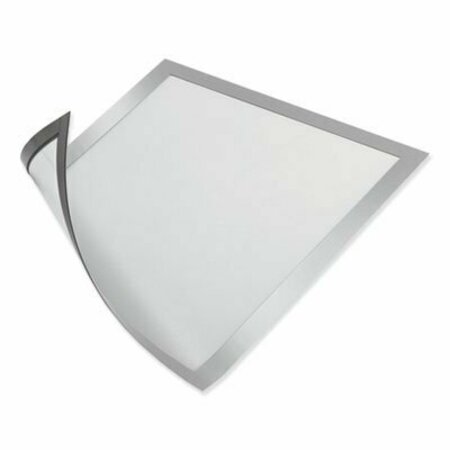 DURABLE OFFICE PRODUCTS Durable, DURAFRAME MAGNETIC SIGN HOLDER, 5.5 X 8.5, SILVER FRAME, 2PK 472123